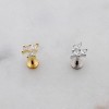 MULTI MARQUISE TRINITY CZ THREADLESS (PUSH IN) 316L SURGICAL STEEL LABRET SET MULTI MARQUISE TRINITY CZ THREADLESS (PUSH IN) 316L SURGICAL STEEL LABRET SET